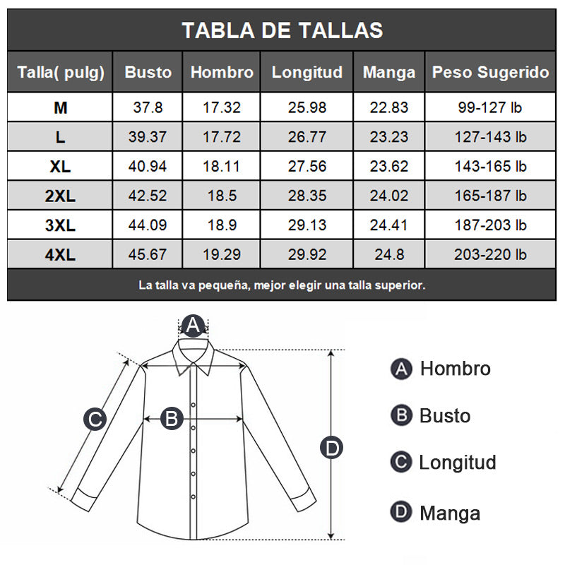 Camiseta de Manga Larga Sólida con Solapa para Hombre 🔥Compre 2 envío gratis🔥