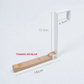 Pousbo® Foldable Wood Hooks Over-the-Door